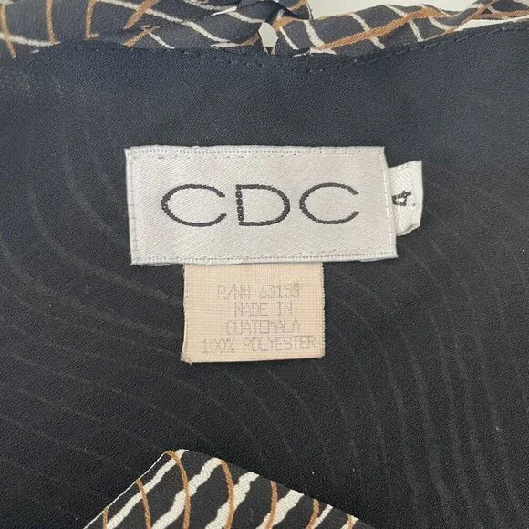 Vintage 90's Y2K Brown Whimsigoth Fairy Grunge Asymmetrical Hem Slip Dress Sz 4 - Picture 12 of 16